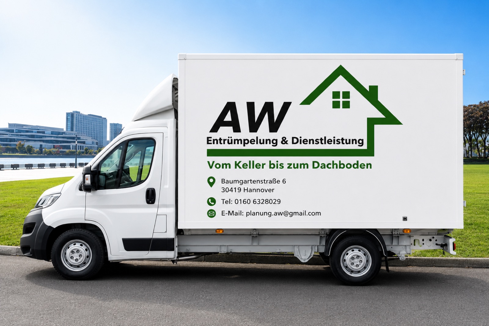 Transporter von AW Entrümpelung & Dienstleistung